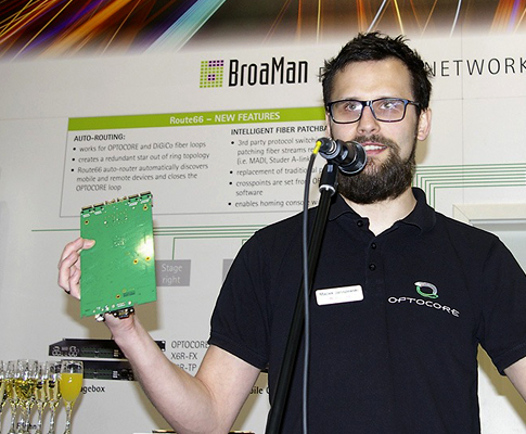 New Optocore SFX7 Network Interface Controller offers Complete Network Solution