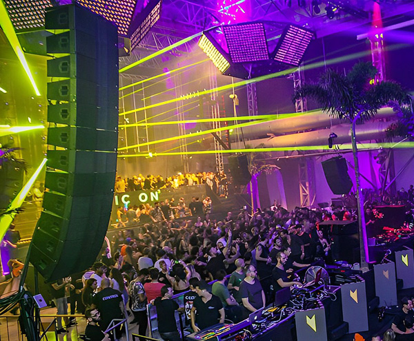 Clair Brothers Rocks World's Largest Nightclub – Spain's Privilege Ibiza