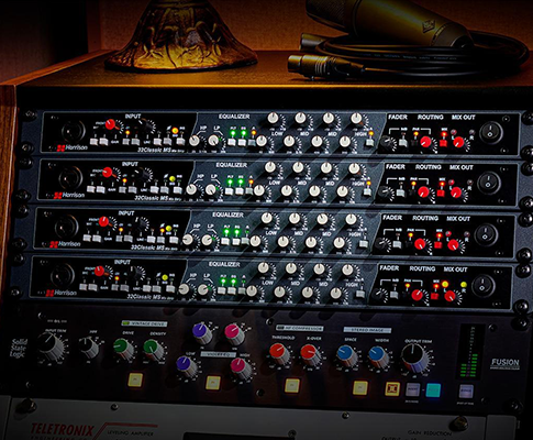 Harrison Audio Launches 32Classic Mix Strip - A Recording Legend in 19” Format