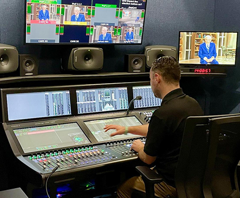 Turning Point Broadcast Ministry Anchors its Control Room on  Solid State Logic System T S500, with Adjacent SSL Live L100 Plus